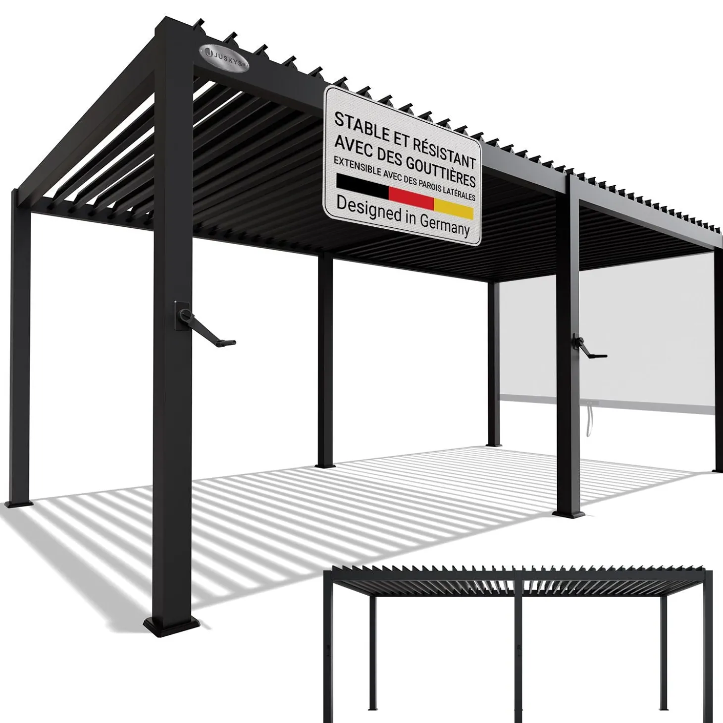 Pergola Lamellendach Tahiti