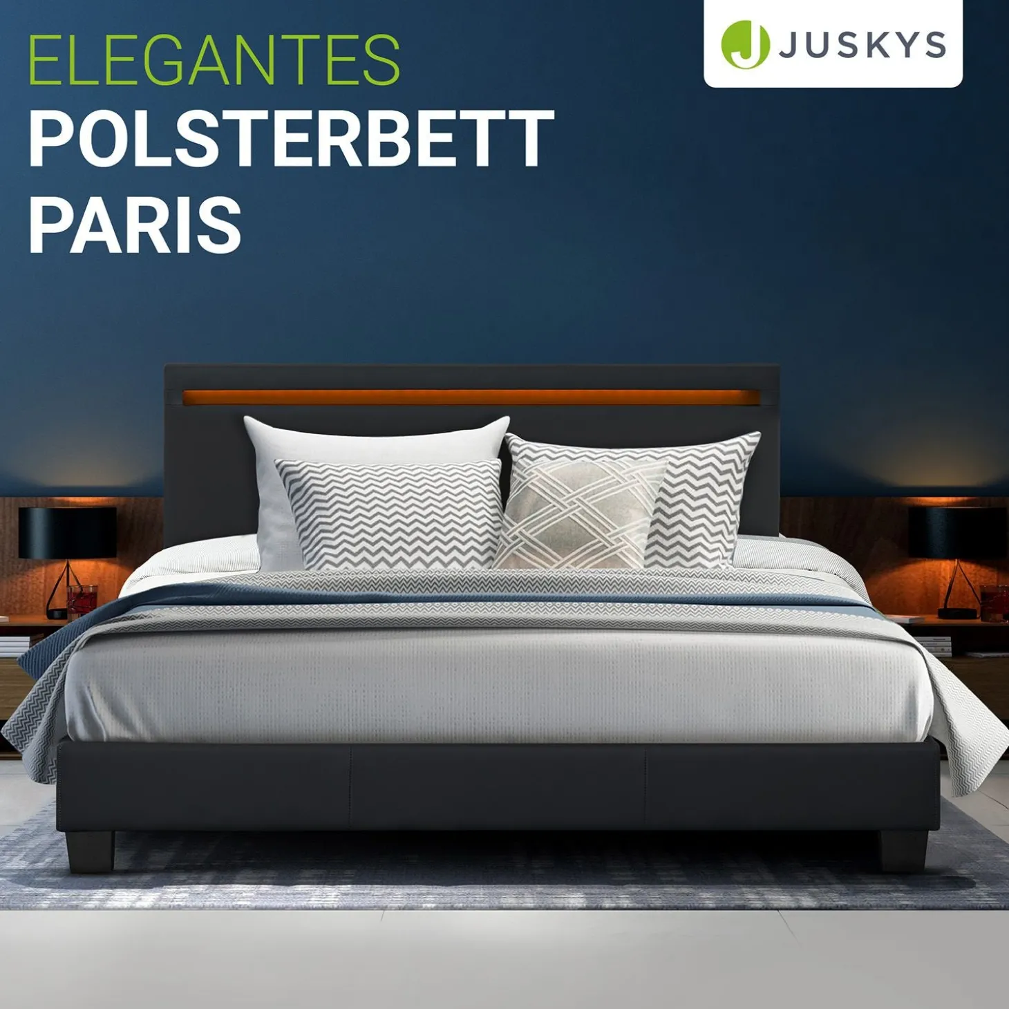Polsterbett Paris