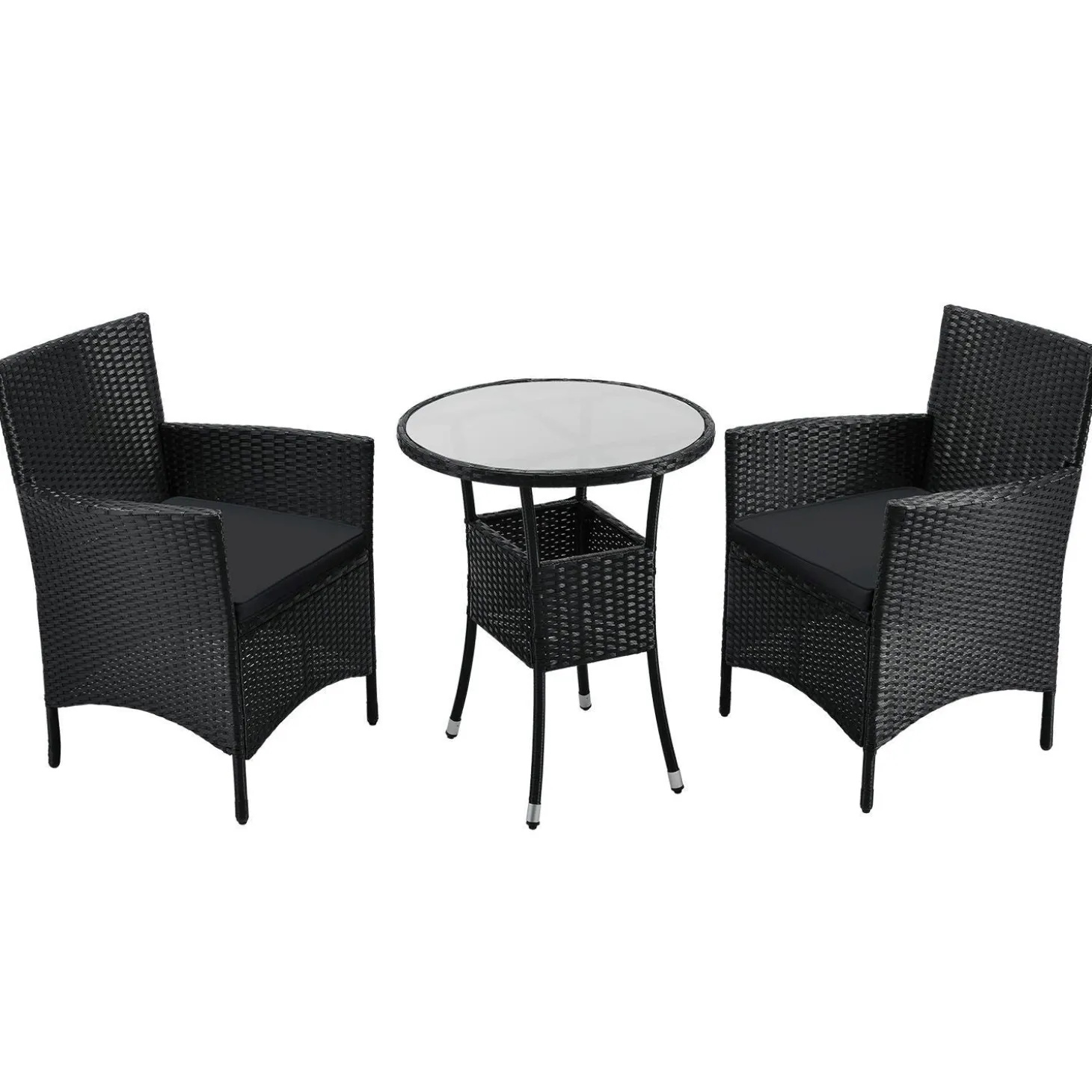 Polyrattan Balkon Set Bayamo