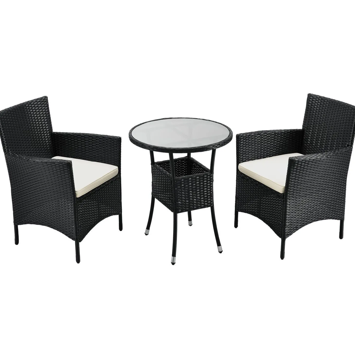 Polyrattan Balkon Set Bayamo