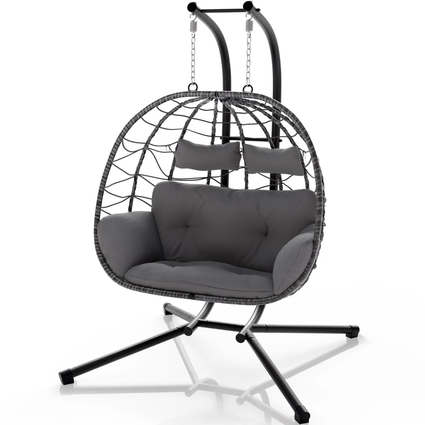 Polyrattan Doppelhängesessel Aria