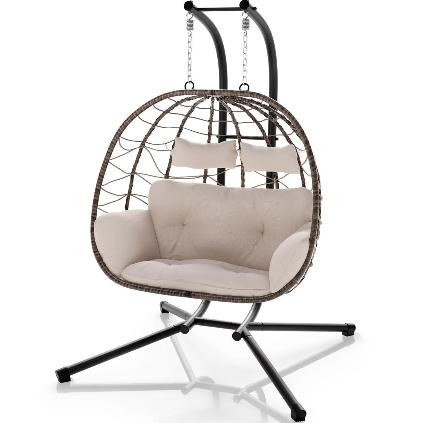 Polyrattan Doppelhängesessel Aria