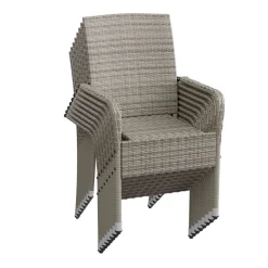 Polyrattan Gartenstühle Yoro