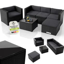 Polyrattan Lounge Punta Cana