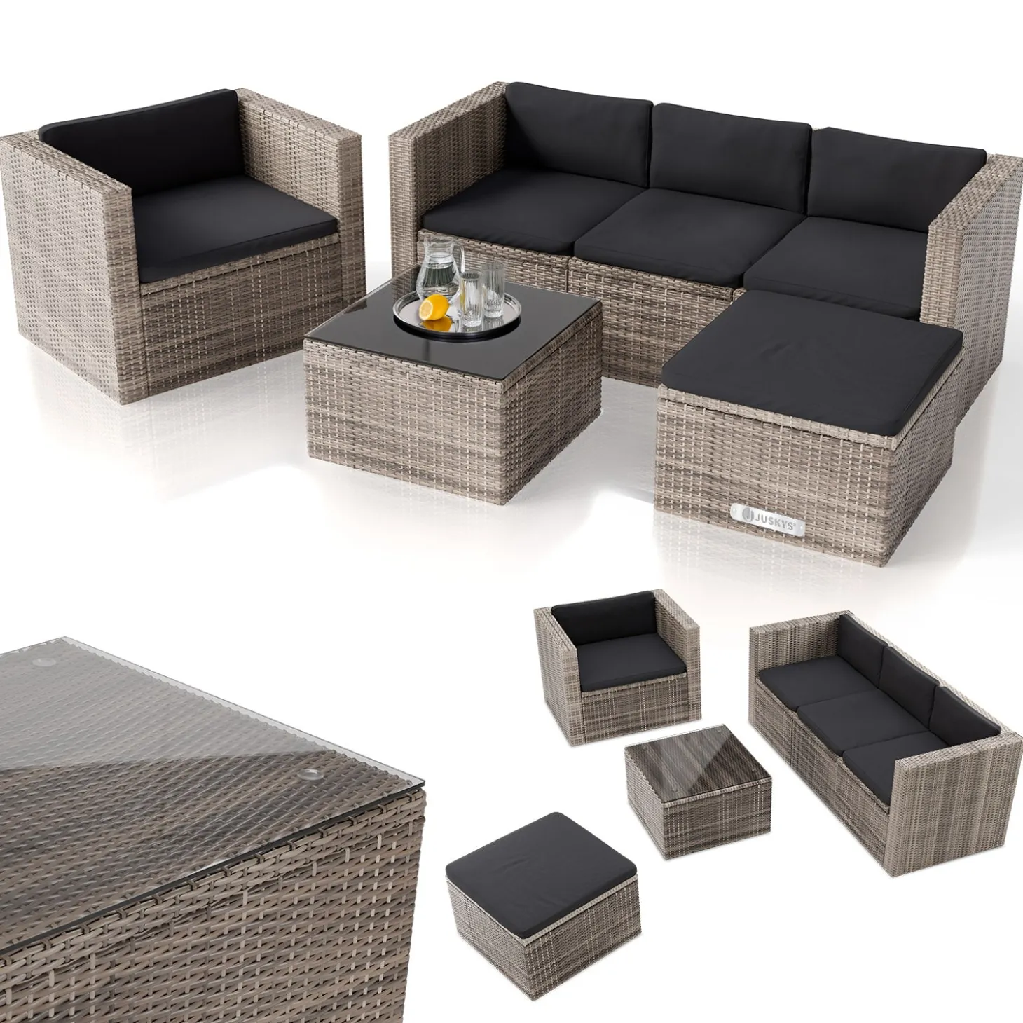 Polyrattan Lounge Punta Cana