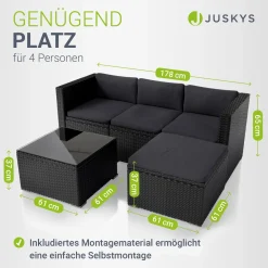 Polyrattan Lounge Punta Cana