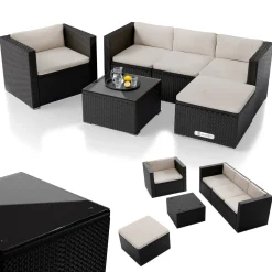 Polyrattan Lounge Punta Cana