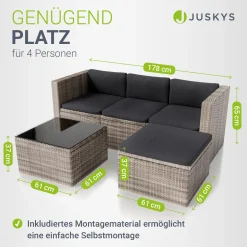 Polyrattan Lounge Punta Cana