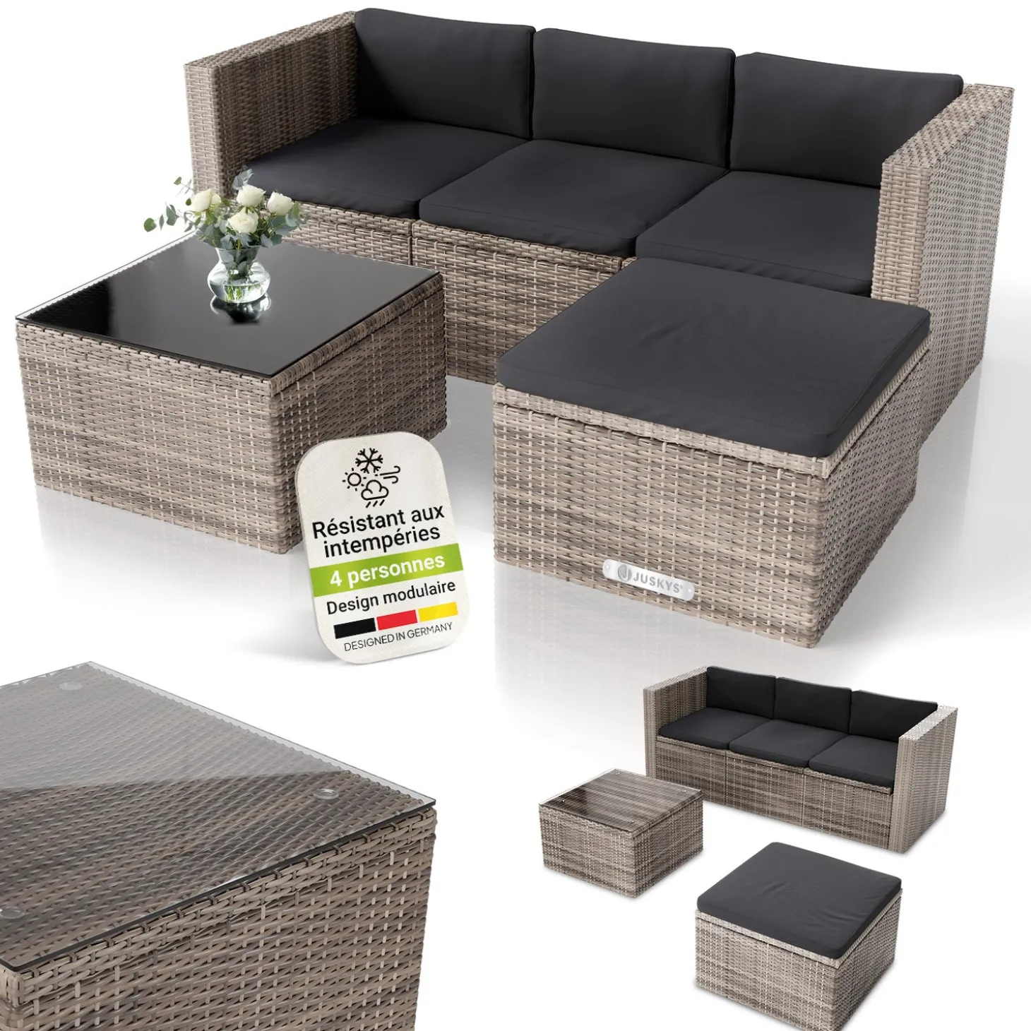 Polyrattan Lounge Punta Cana
