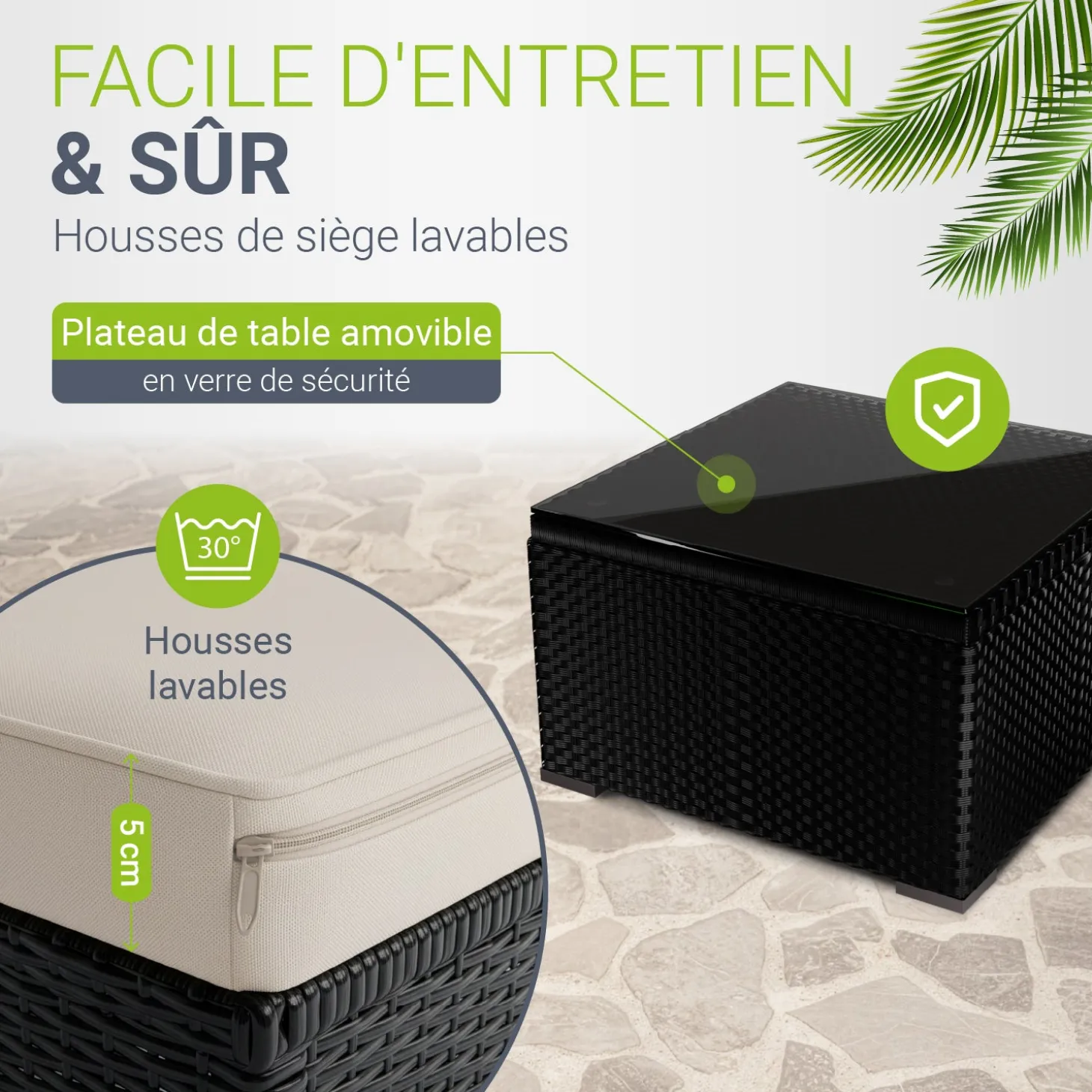 Polyrattan Lounge Punta Cana