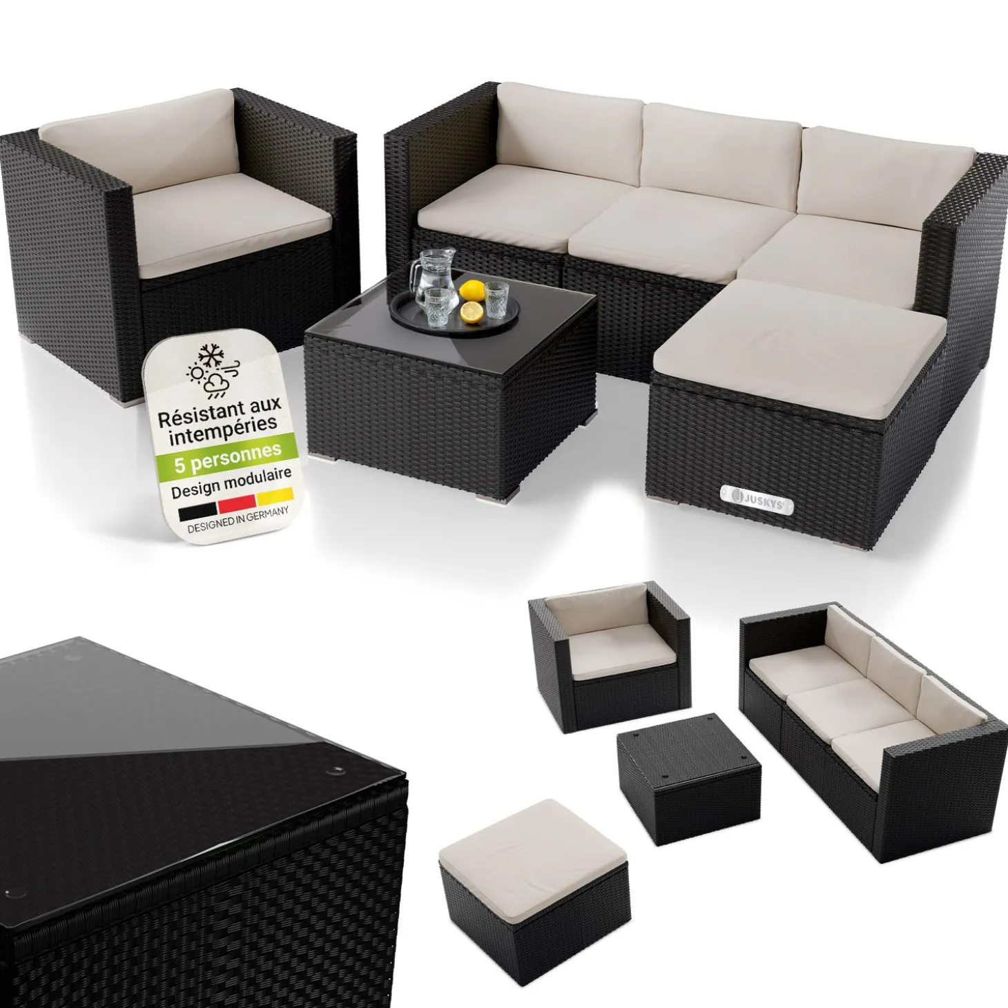 Polyrattan Lounge Punta Cana