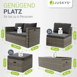 Polyrattan Lounge Salou