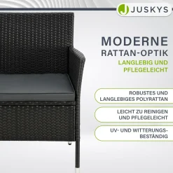 Polyrattan Sitzbank Monaco