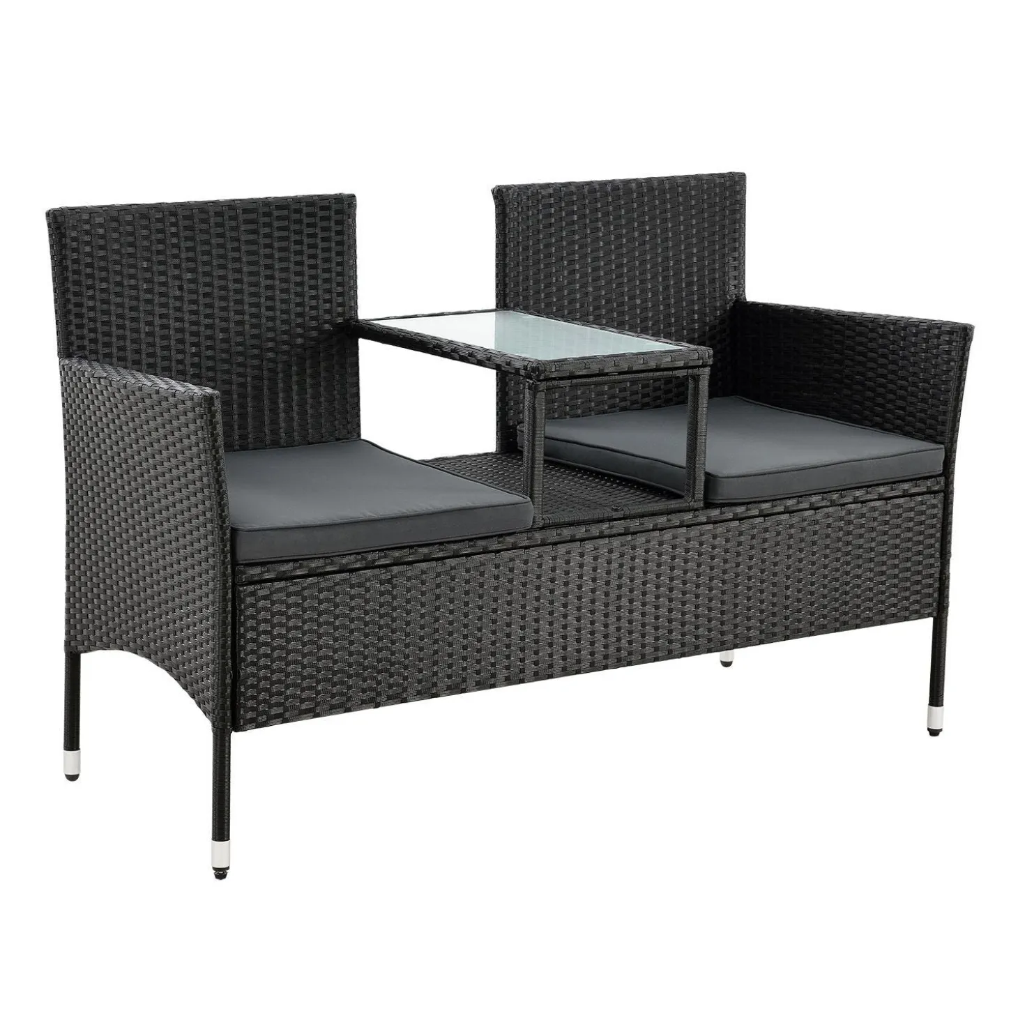 Polyrattan Sitzbank Monaco