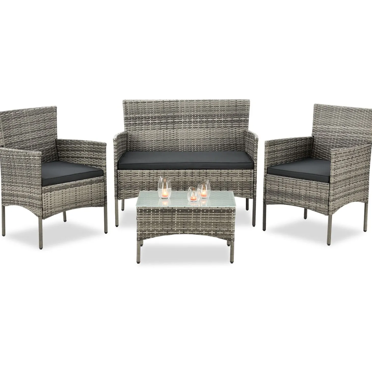 Polyrattan Sitzgruppe Fort Myers