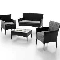 Polyrattan Sitzgruppe Fort Myers