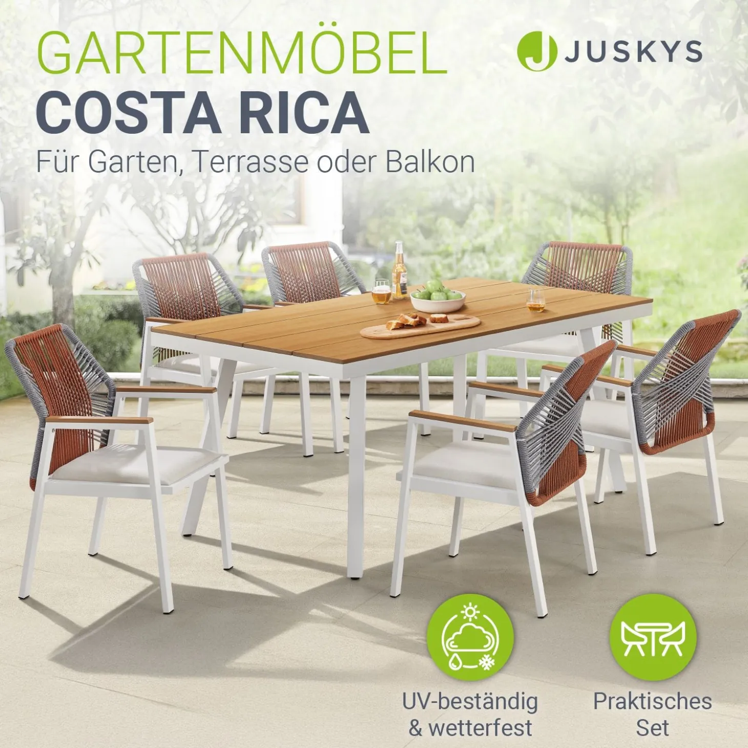Premium Gartengarnitur Costa Rica