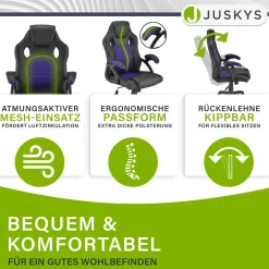 Racing Schreibtischstuhl Montreal