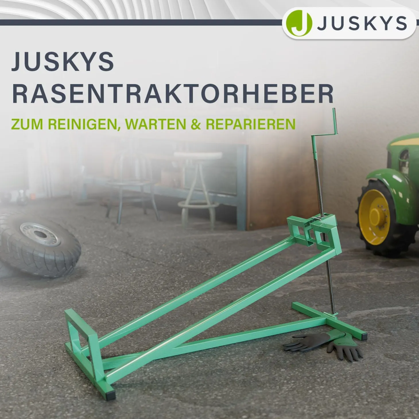 Rasentraktorheber bis 400 kg