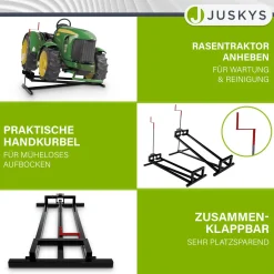 Rasentraktorheber bis 400 kg