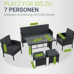 Rattan Sitzgruppe Turin