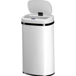 Rechteckiger Mülleimer mit Sensor