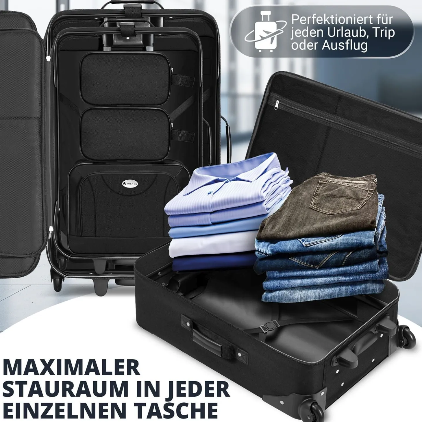 Reise Trolley Kofferset Athen