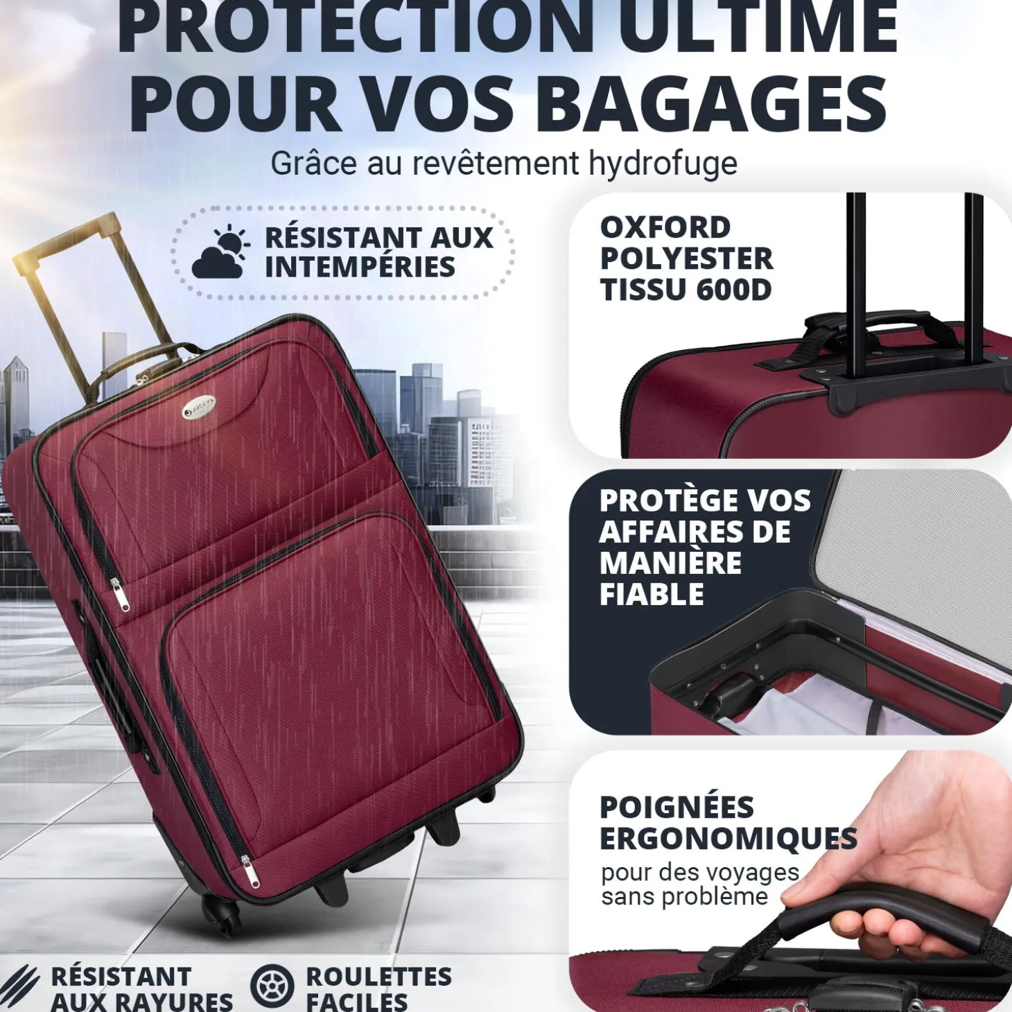 Reise Trolley Kofferset Athen
