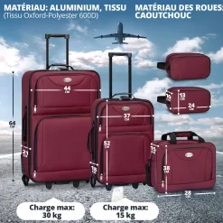 Reise Trolley Kofferset Athen