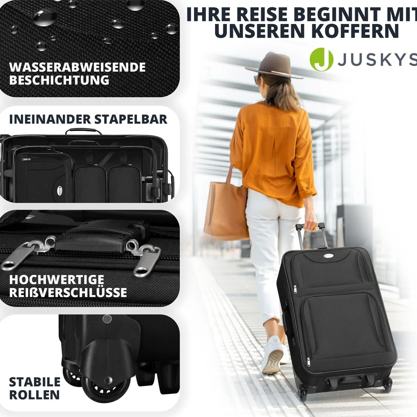 Reise Trolley Kofferset Athen