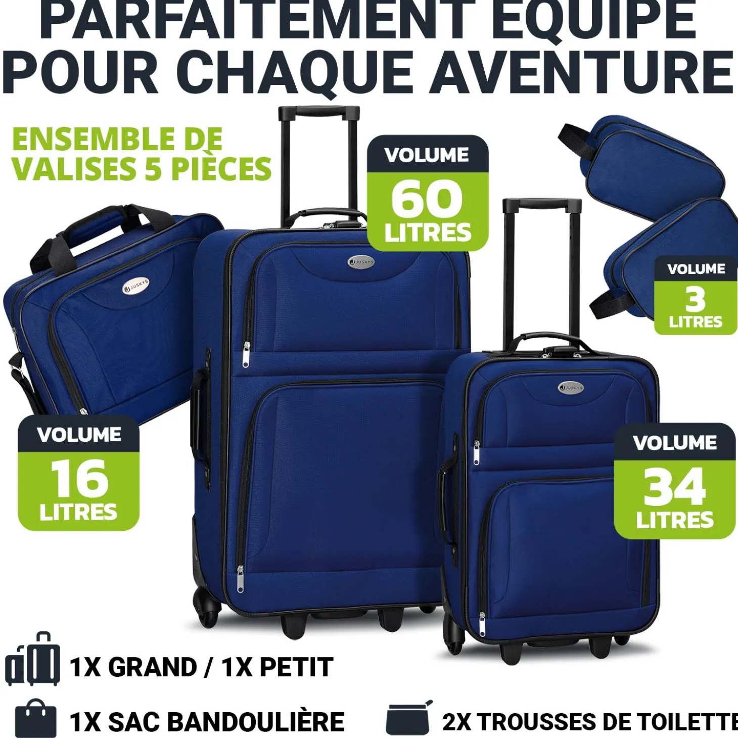 Reise Trolley Kofferset Athen