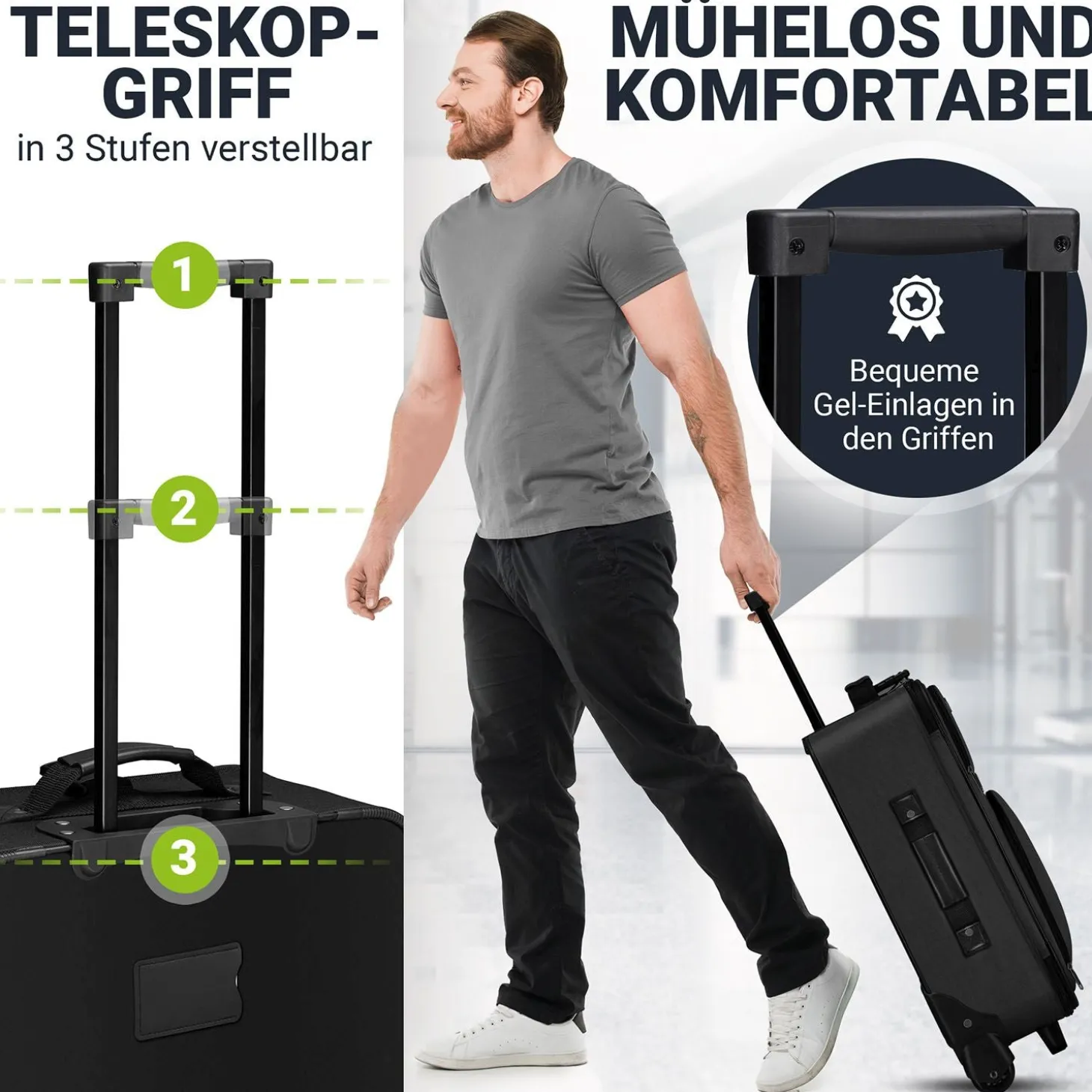 Reise Trolley Kofferset Athen