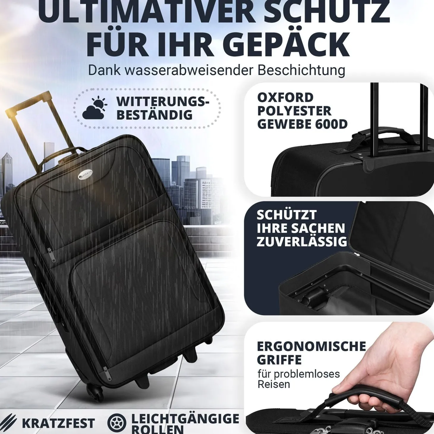 Reise Trolley Kofferset Athen