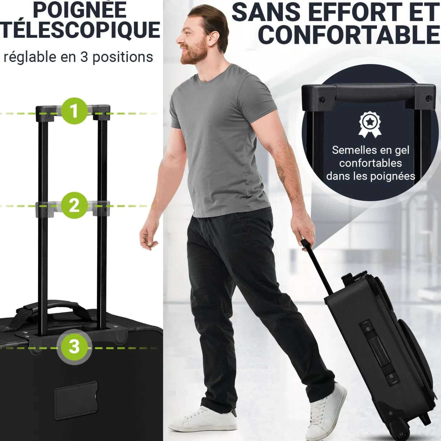 Reise Trolley Kofferset Athen