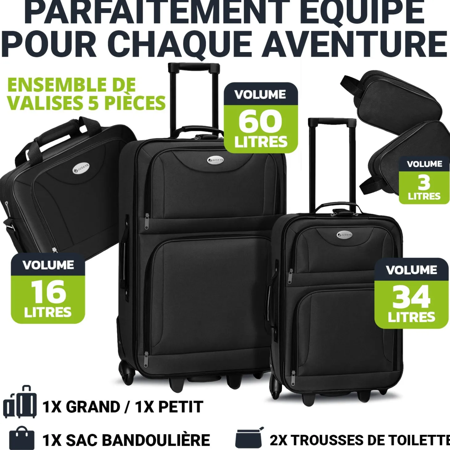 Reise Trolley Kofferset Athen
