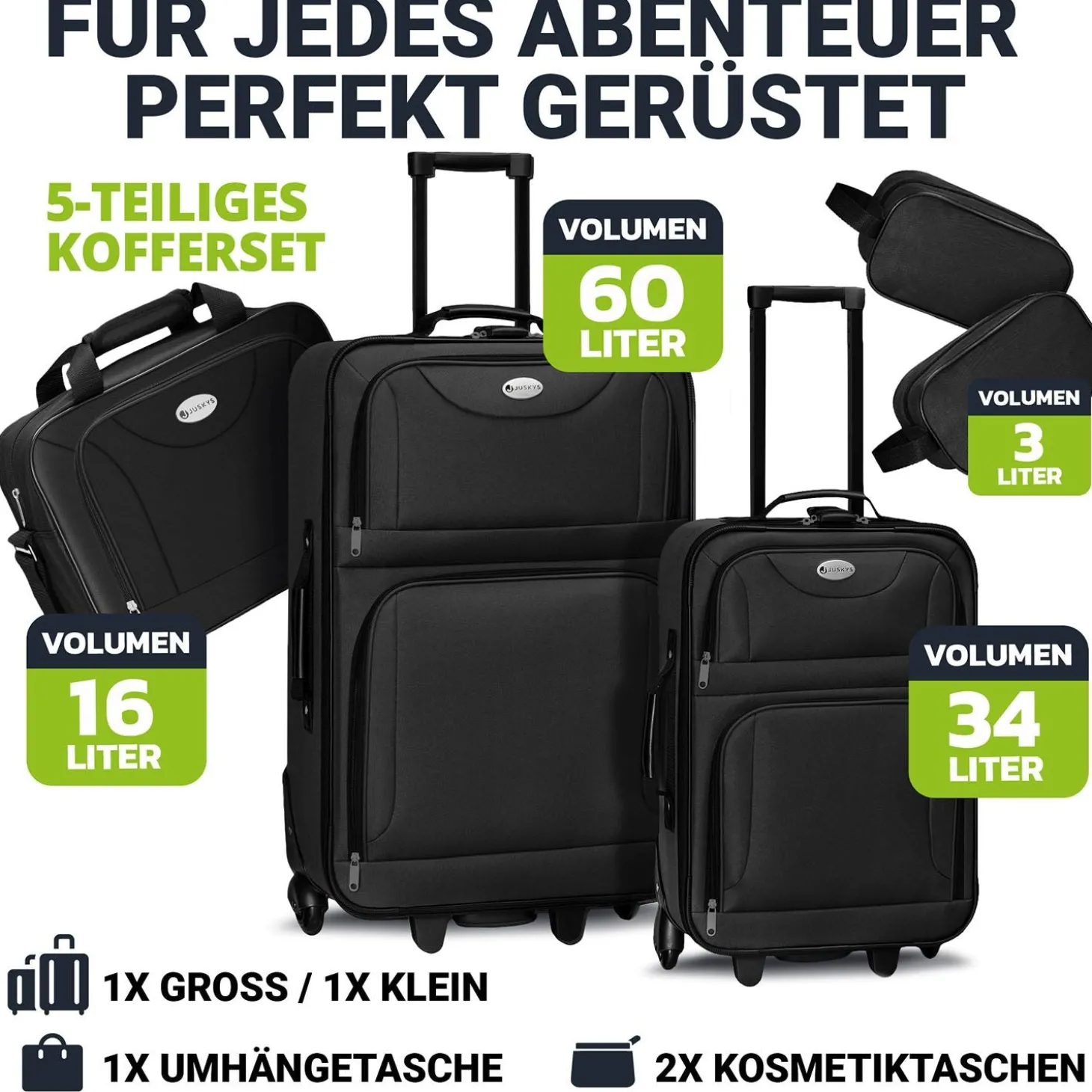 Reise Trolley Kofferset Athen