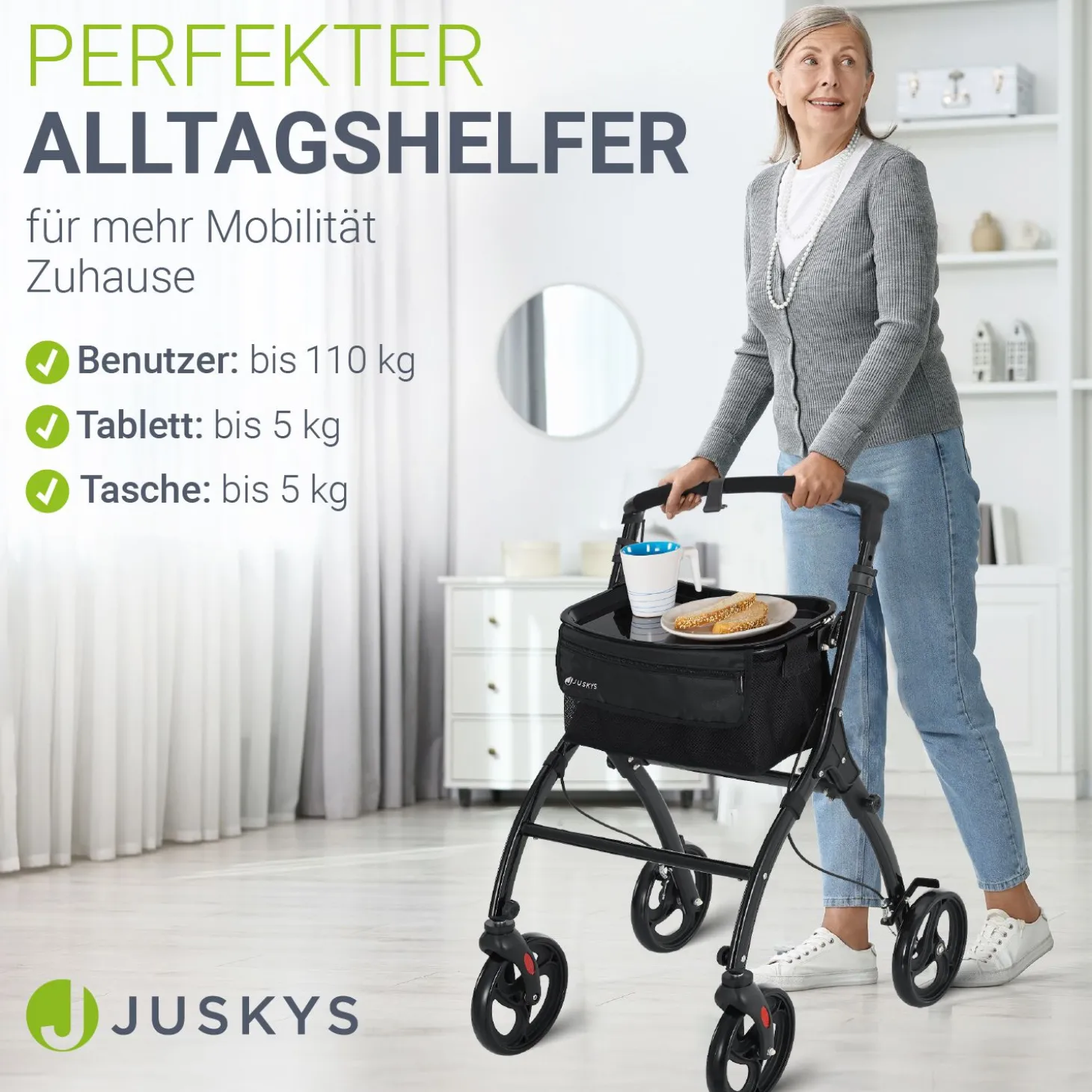Rollator für die Wohnung