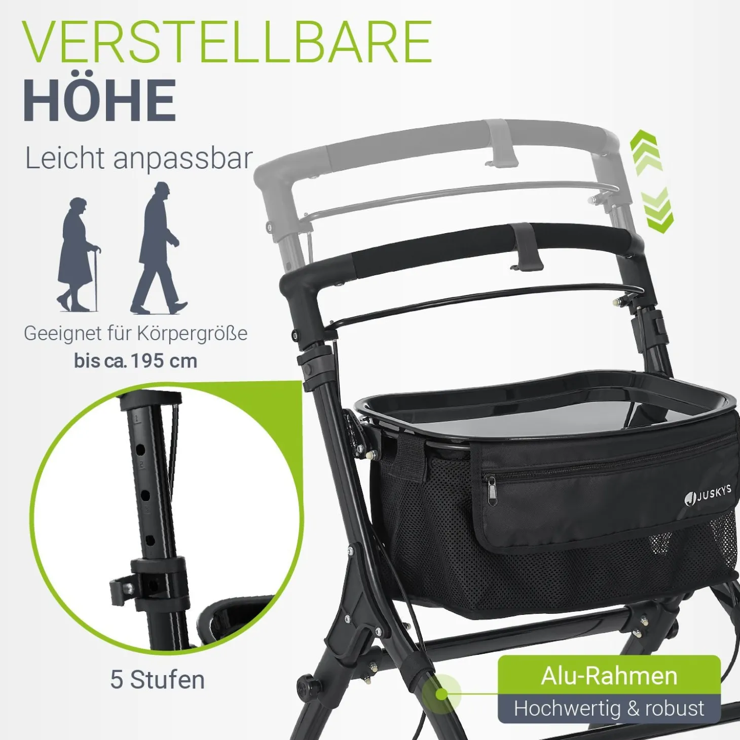 Rollator für die Wohnung