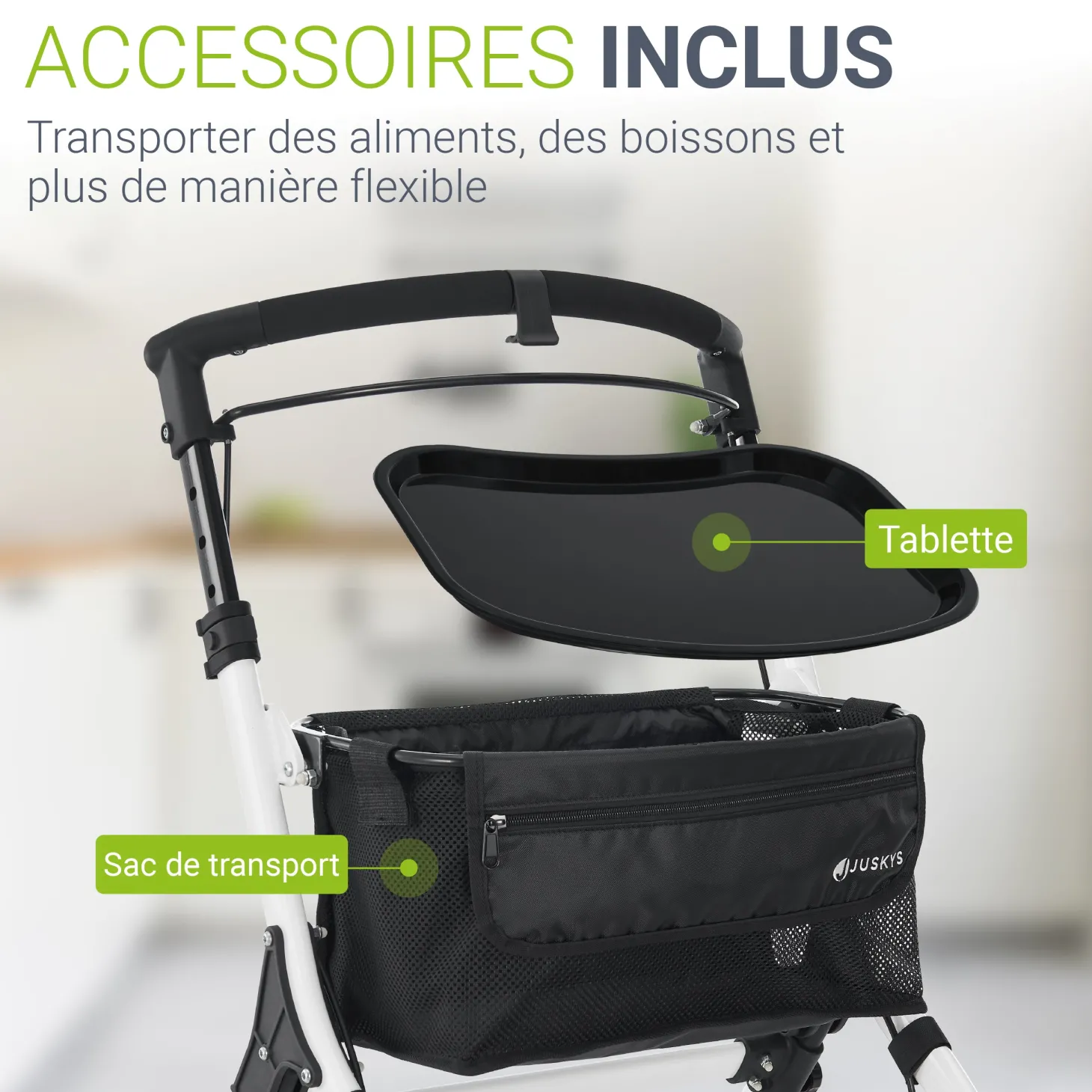 Rollator für die Wohnung