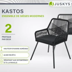 Rope Gartenstühle Kastos