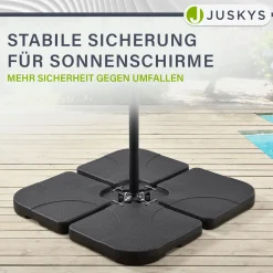 Schirmgewicht 4er Set Quad