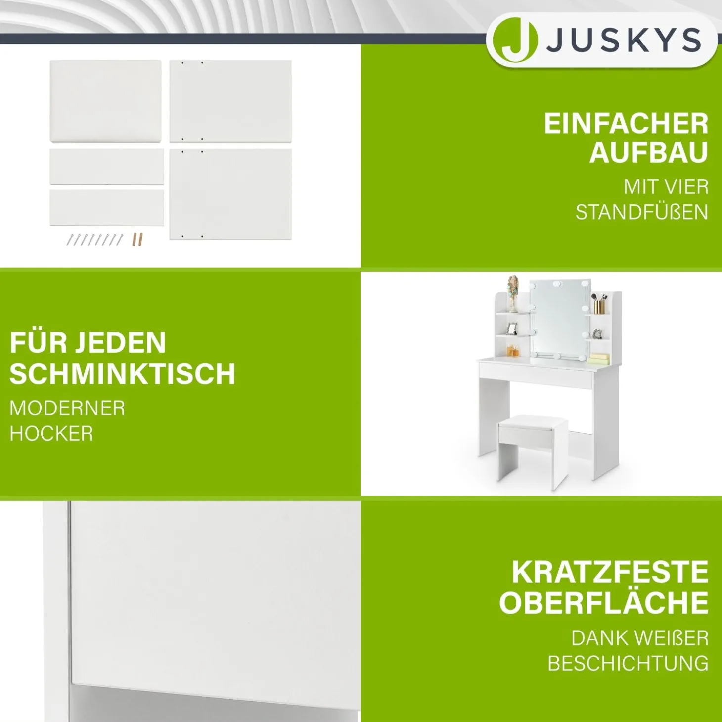 Schminktisch Hocker Melly