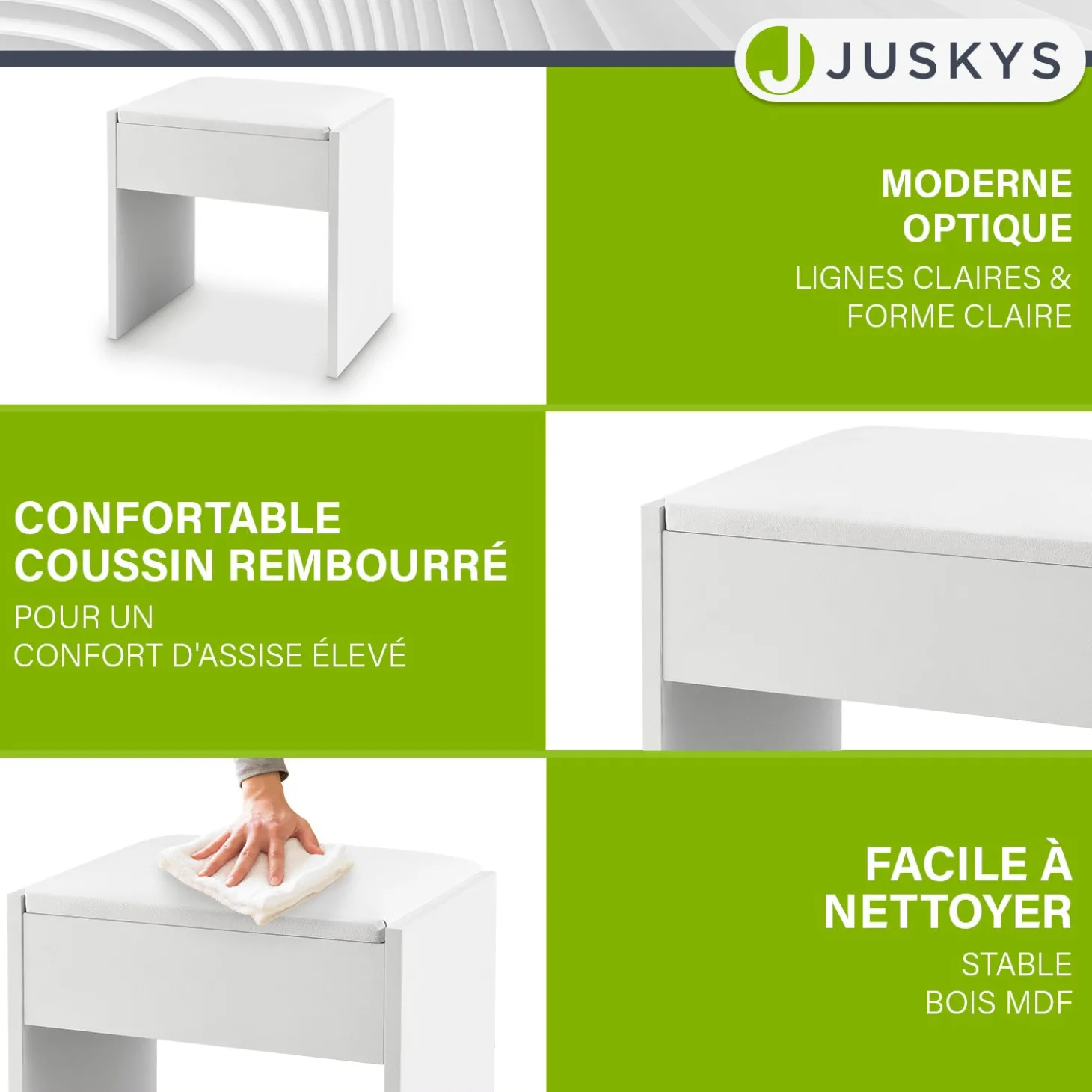 Schminktisch Hocker Melly