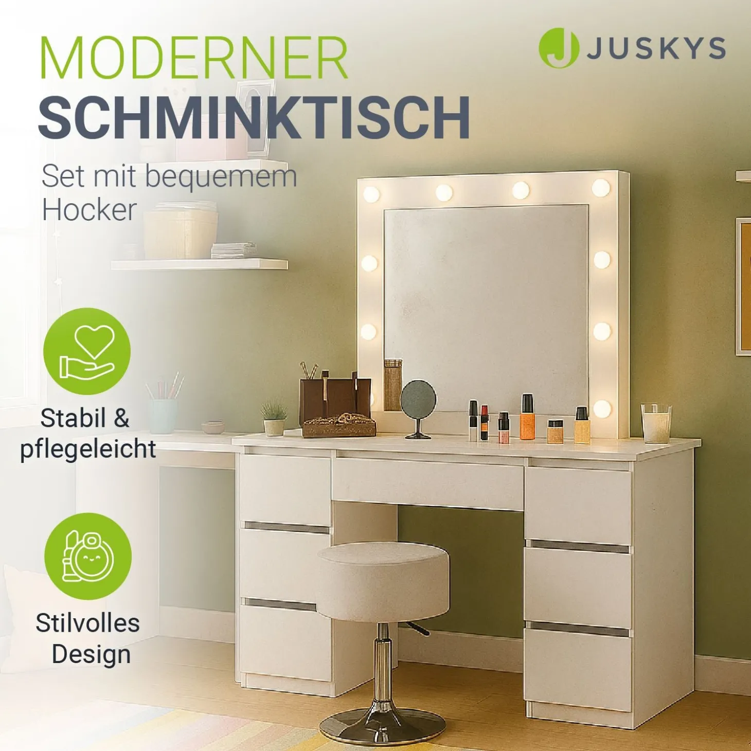 Schminktisch mit Spiegel Talea