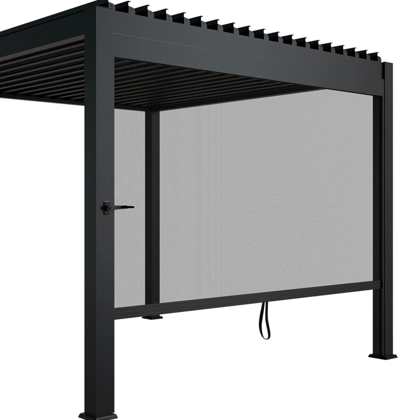 Seitenwand für Lamellendach Tahiti