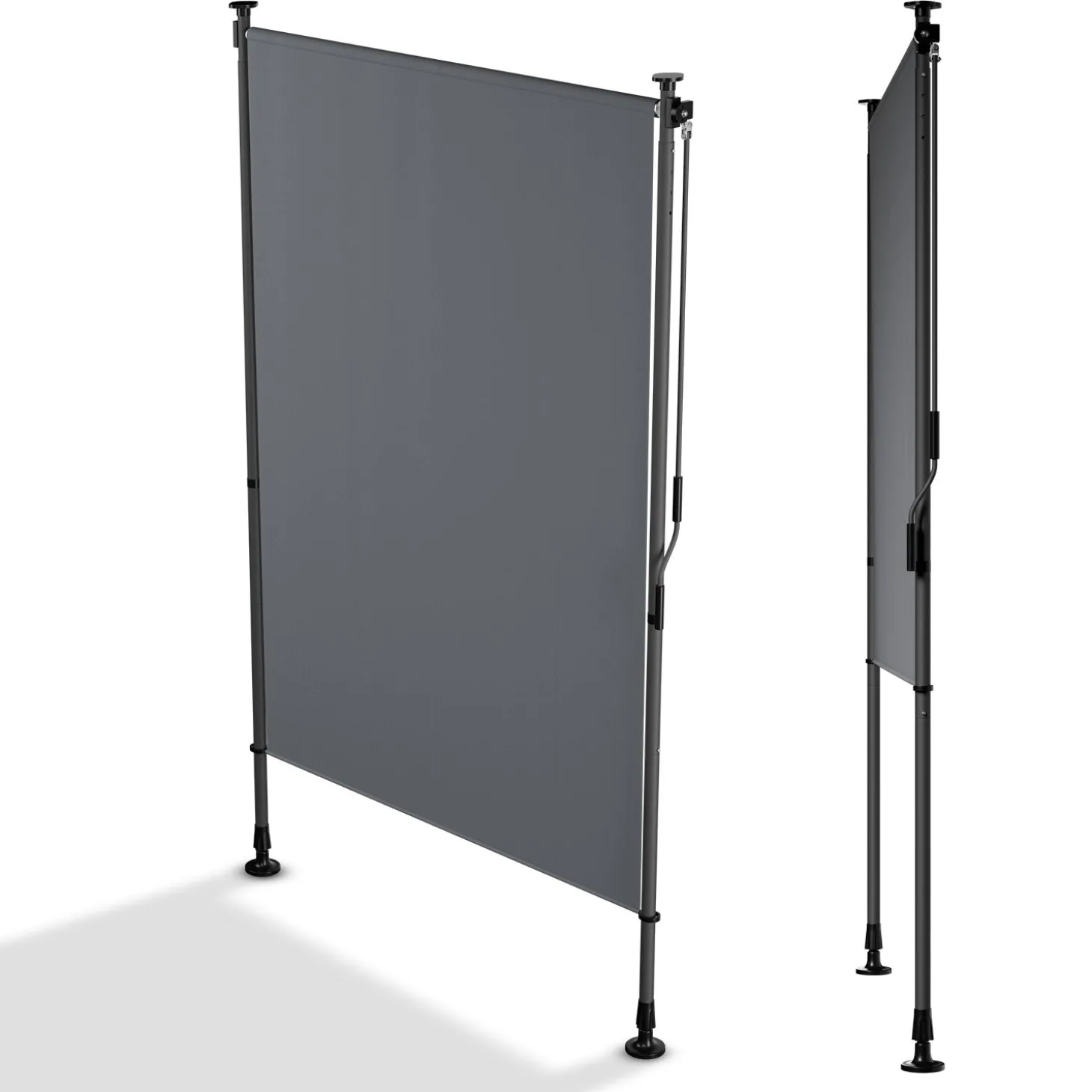 Senkrechtmarkise Barbados 100 x 310 cm - grau