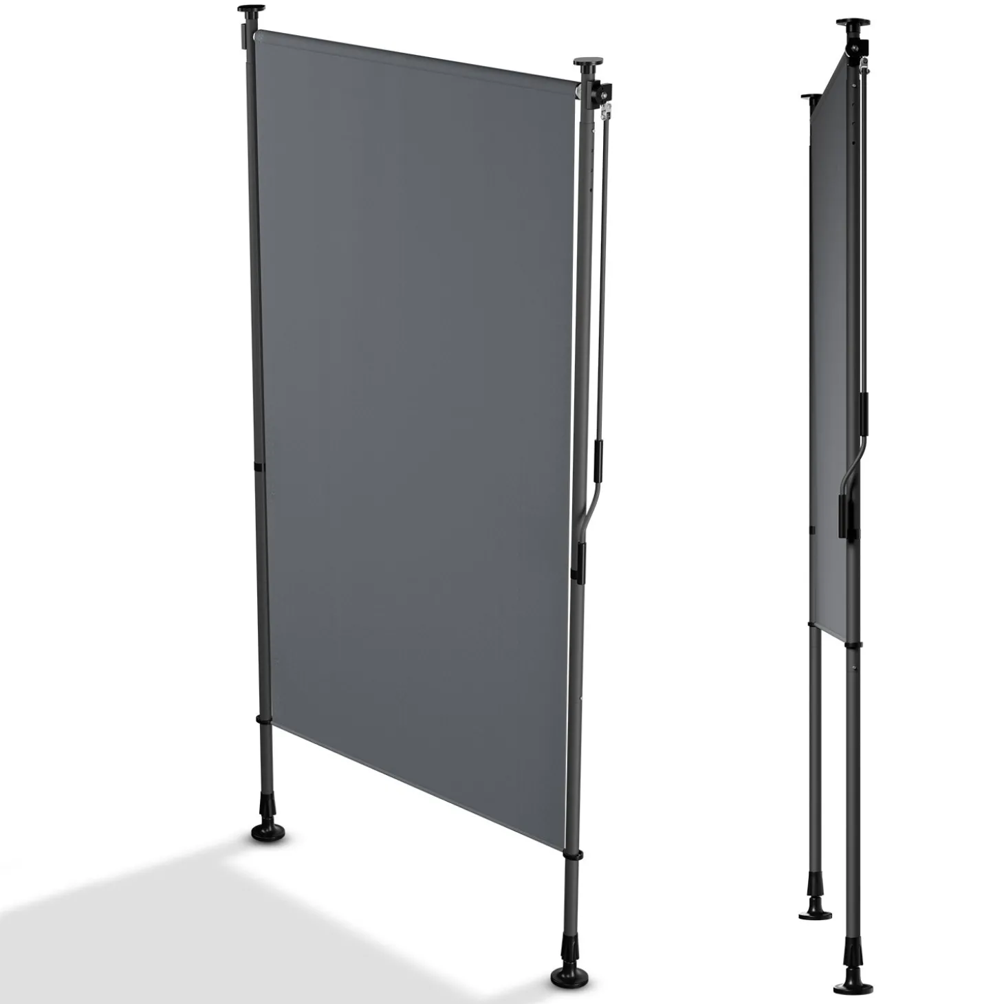 Senkrechtmarkise Barbados 100 x 310 cm - grau