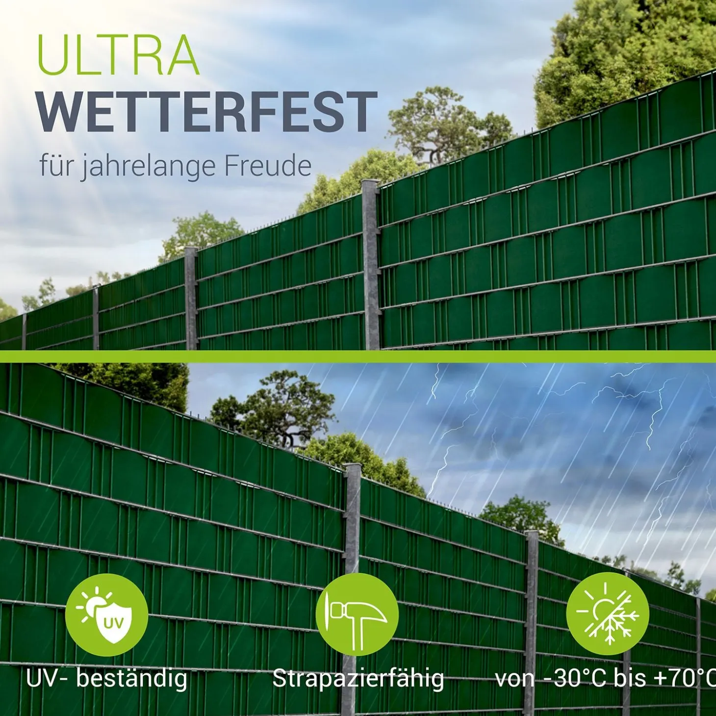 Sichtschutzstreifen PVC