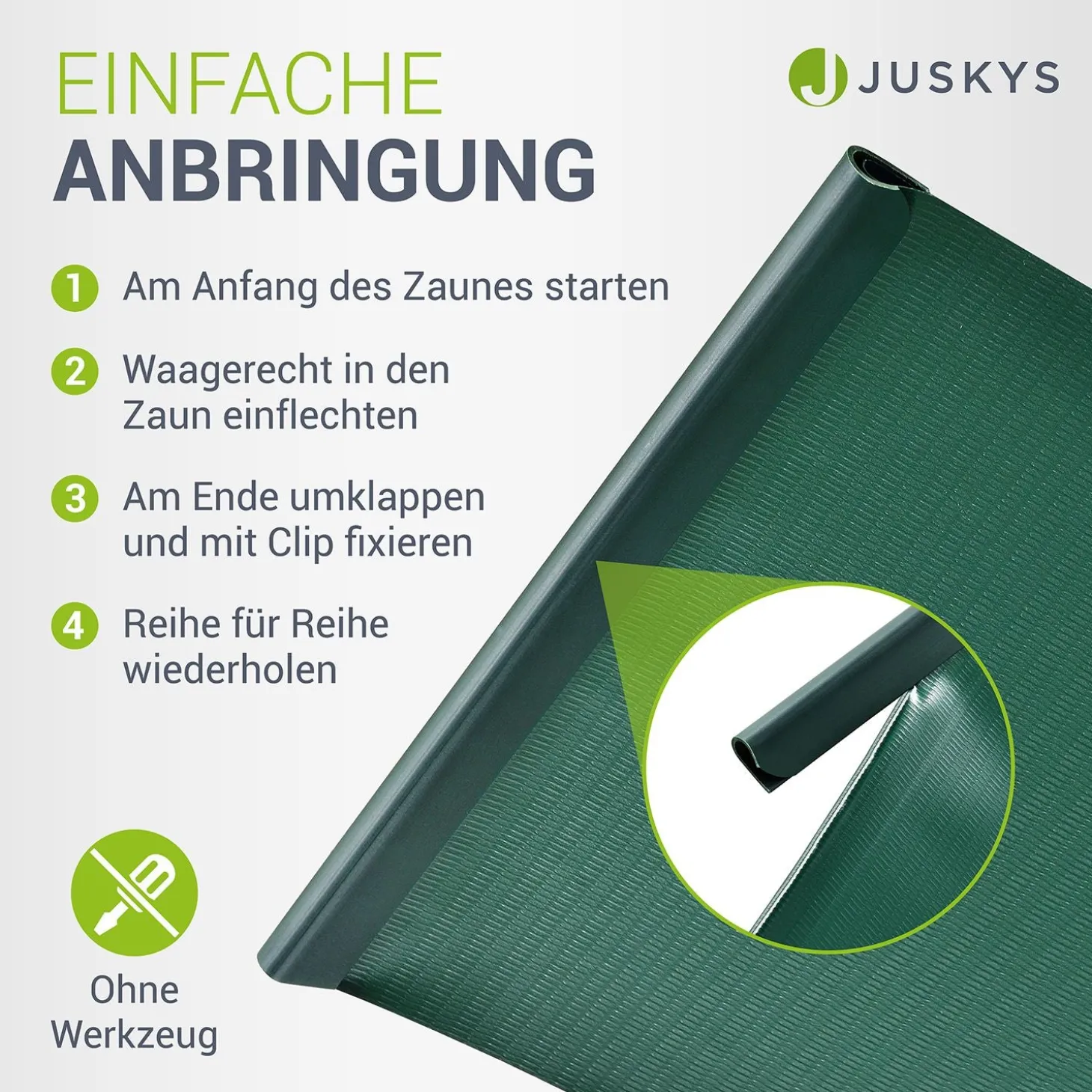 Sichtschutzstreifen PVC