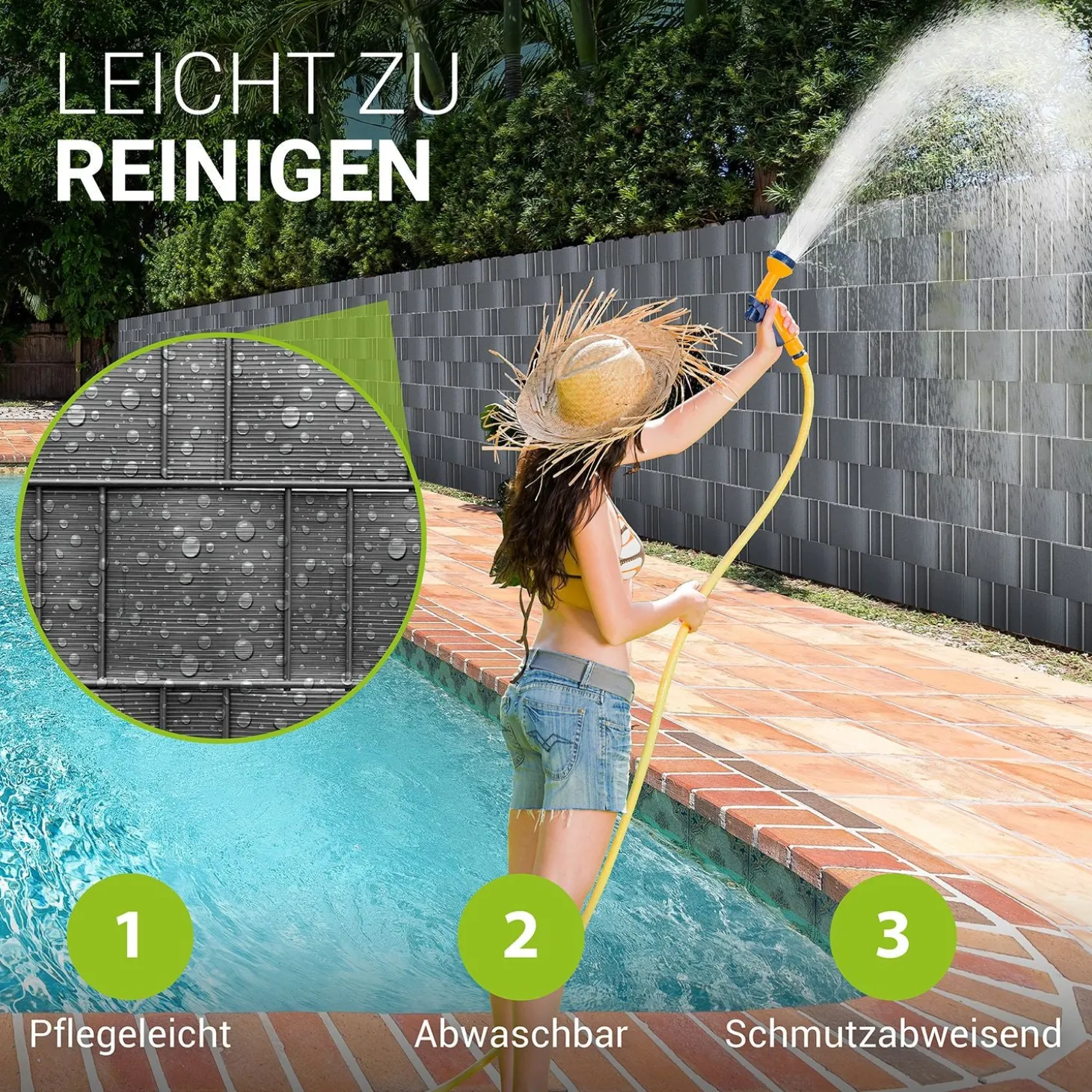 Sichtschutzstreifen PVC